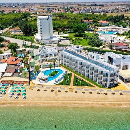 Mimoza Beachfront Hotel & Restaurant ファマグスタ エクステリア 写真